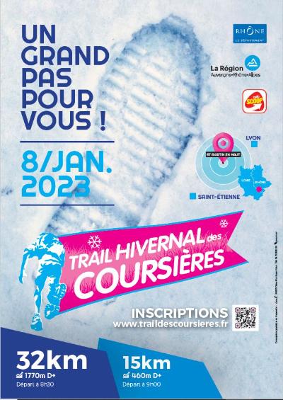 Trail hivernal des Coursières 2016 - 15 Km