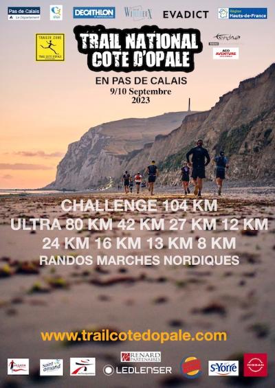 Trail Côte d'Opale en Pas-de-Calais 2023 - 27 KM