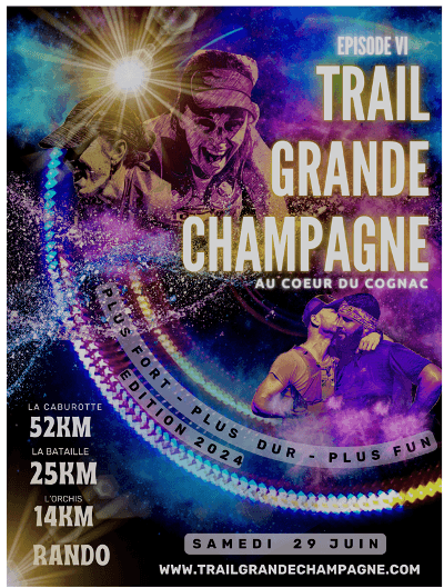 Trail de la grande champagne - Estival 2023 - La caburotte